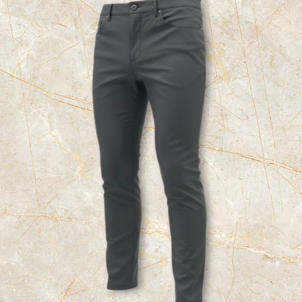 Lululemon Men's Gray Slim Fit Pants Technical Stretch